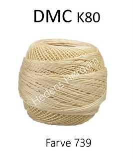 DMC K80 farve 739 Beige